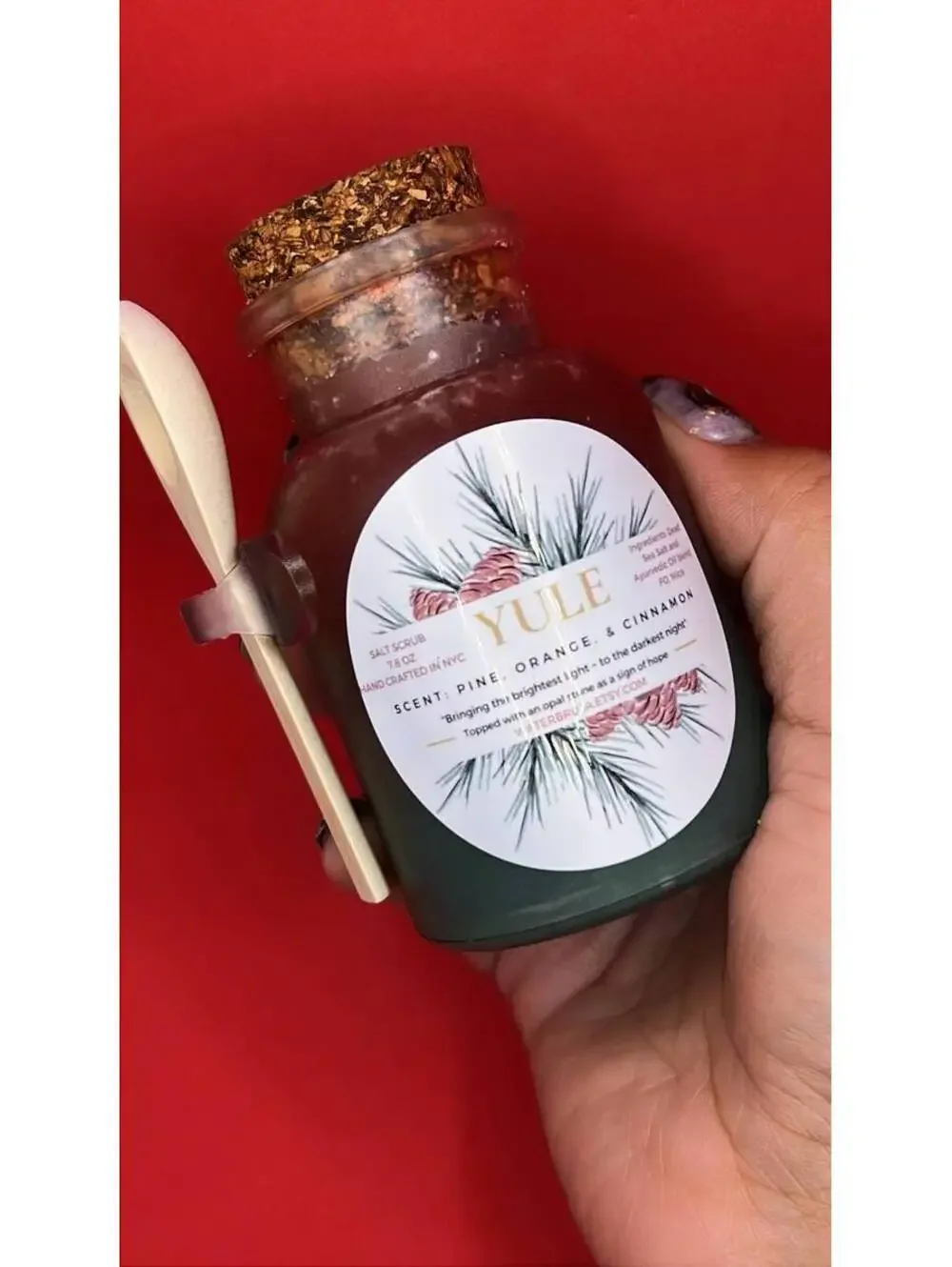 Yule Salt Scrub, Winter Holiday